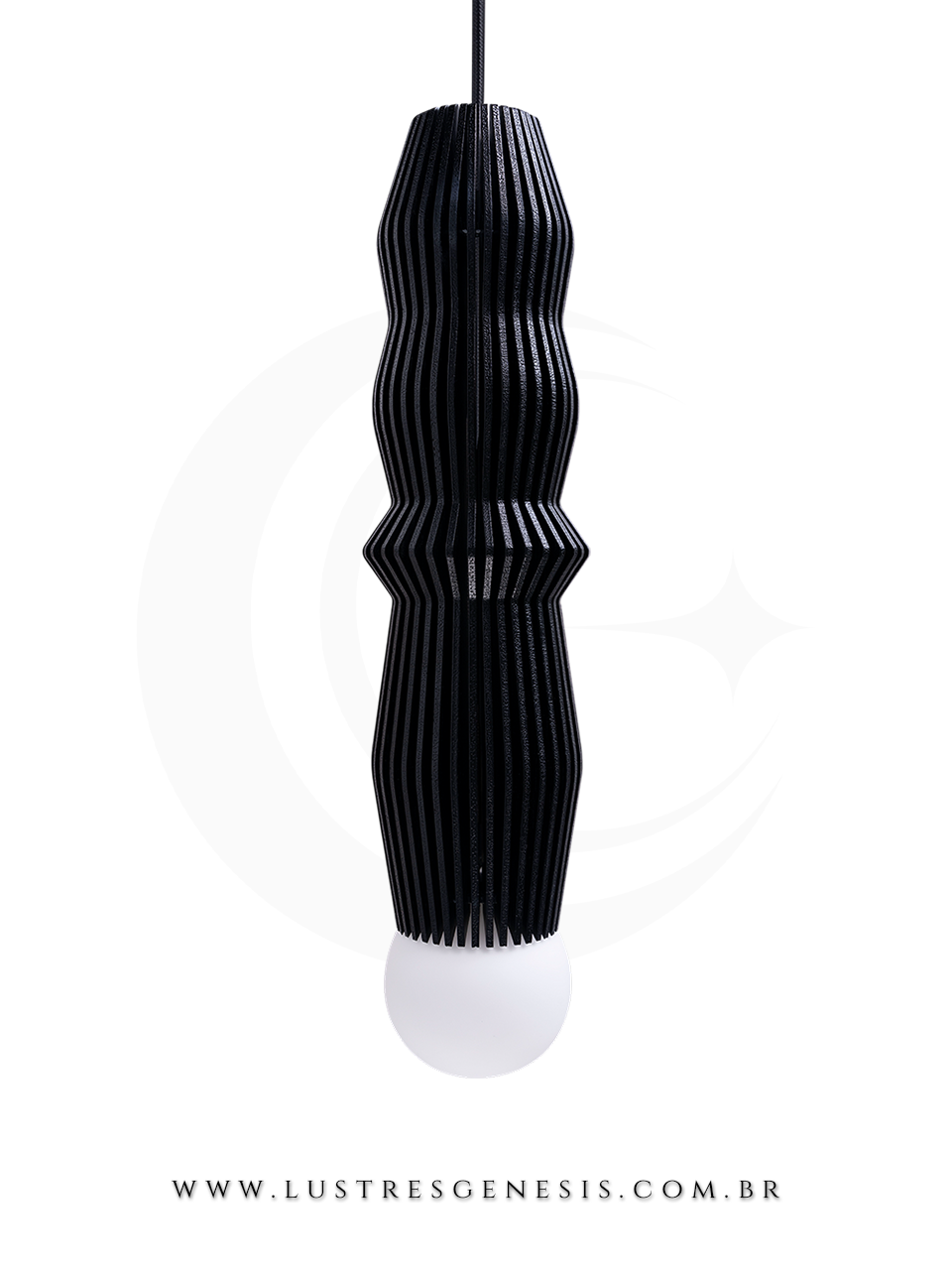 Pendente moderno com acabamento em lacas coloridas e vidro branco fosco, ideal para cabeceira de cama, balcão de cozinha, quartos e lavabo.